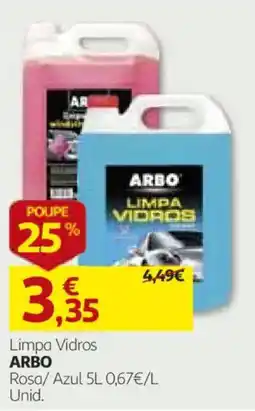 Auchan limpa vidros arbo promoção