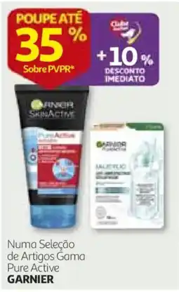 Auchan Numa Seleção de Artigos Gama Pure Active Garnier promoção