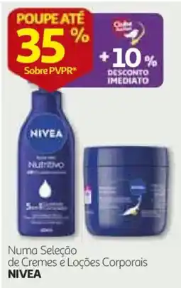 Auchan cremes e loções corporais nivea promoção