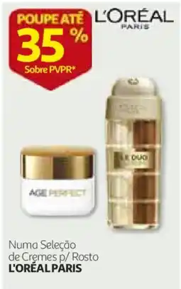 Auchan Numa Seleção de Cremes p/ Rosto L'ORÉAL PARIS promoção