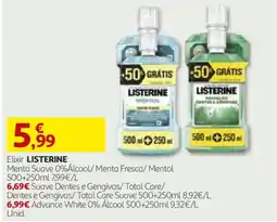 Auchan Elixir listerine promoção