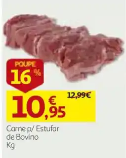 Auchan Carne p/ Estufar de Bovino promoção