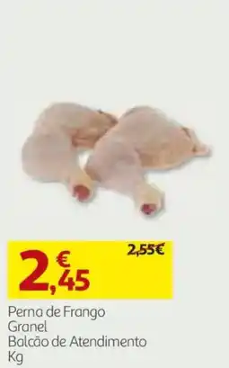 Auchan Perna de frango promoção