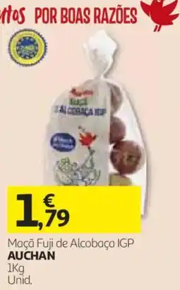 Auchan Maçã Fuji de Alcobaça IGP Auchan promoção