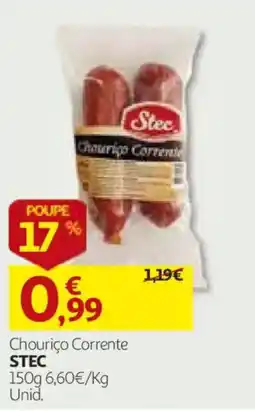 Auchan Chouriço Corrente Stec promoção