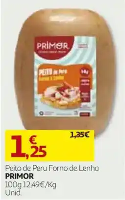 Auchan Peito de Peru Forno de Lenha Primor promoção