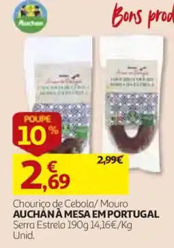 Auchan Chouriço de Cebola/ Mouro promoção