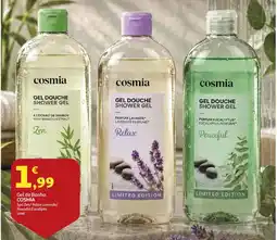 Auchan Gel de Banho Cosmia promoção