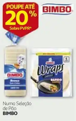 Auchan Numa Seleção de Pão Bimbo promoção