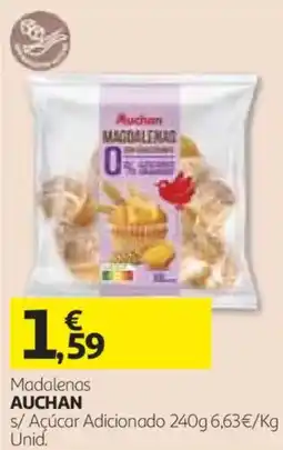 Auchan Madalenas auchan s/ Açúcar Adicionado promoção