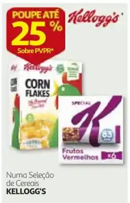 Auchan Numa Seleção de Cereais Kellogg's promoção