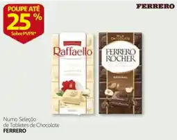 Auchan Numa Seleção de Tabletes de Chocolate Ferrero promoção