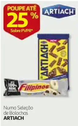 Auchan Numa Seleção de Bolachas Artiach promoção