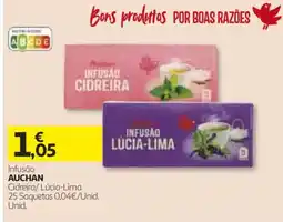 Auchan Infusão auchan cidreira/lúcia-lima promoção