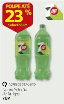 Auchan Numa Seleção de Artigos 7UP promoção