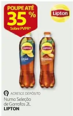 Auchan Numa Seleção de Garrafas 2L LIPTON promoção