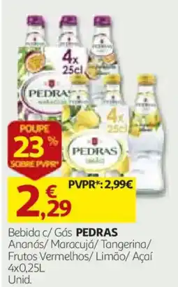 Auchan Bebida c/ Gás PEDRAS promoção