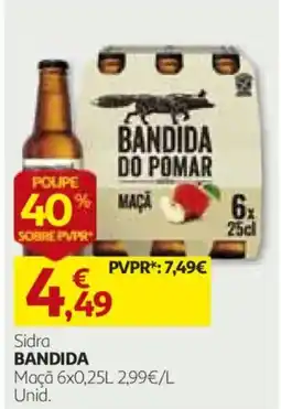 Auchan Sidra BANDIDA promoção
