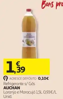 Auchan Refrigerante s/ Gás Auchan promoção
