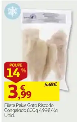 Auchan Filete Peixe Gato Riscado promoção