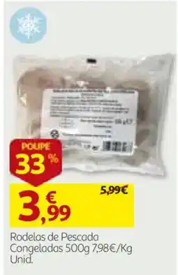 Auchan Rodelas de Pescada promoção