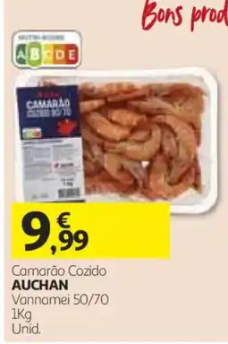 Auchan Camarão cozido auchan promoção