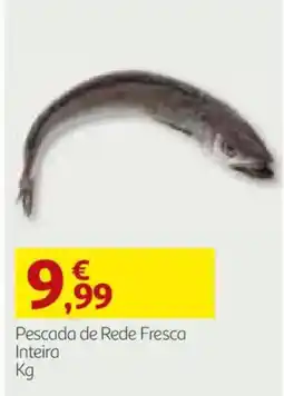 Auchan Pescada de rede fresca inteira promoção