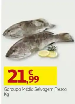 Auchan Garoupa Média Selvagem Fresca promoção