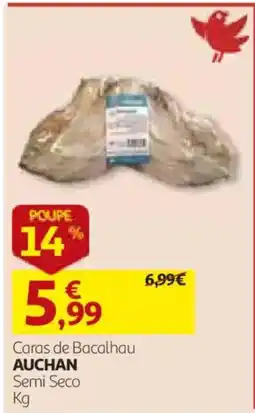 Auchan Caras de Bacalhau Auchan promoção