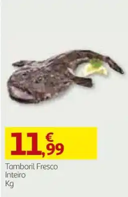 Auchan Tamboril fresco inteiro promoção