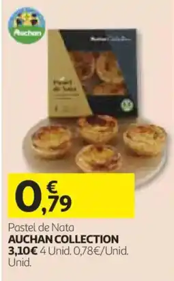 Auchan Pastel de Nata Auchan Collection promoção