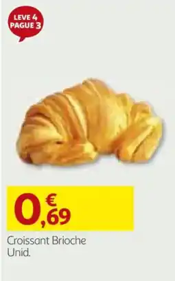 Auchan Croissant Brioche Unid. promoção