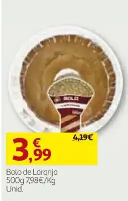 Auchan Bolo de laranja promoção