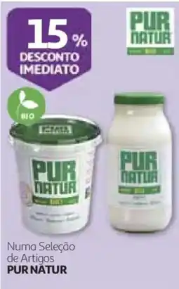 Auchan Numa Seleção de Artigos Pur Natur promoção