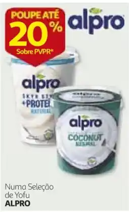 Auchan Numa Seleção de Yofu ALPRO promoção