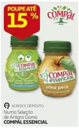 Auchan Compal essencial promoção