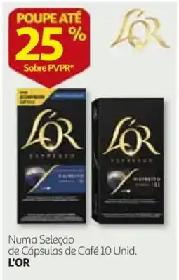 Auchan L'OR Càpsulas de Café 10 Unid. promoção