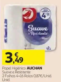 Auchan Papel Higiênico Auchan Suave e Resistente promoção