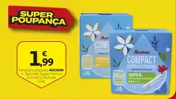 Auchan Tampões Compacto Auchan promoção