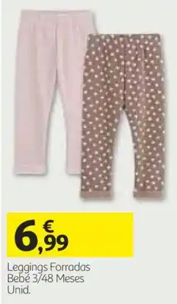 Auchan Leggings Forradas promoção