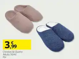Auchan Chinelos de quarto promoção