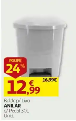 Auchan Balde p/ Lixo Anilar promoção