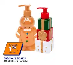 Action Sabonete líquido promoção
