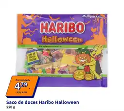 Action Saco de doces Haribo Halloween promoção