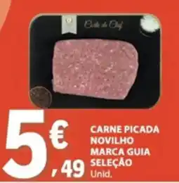 E.Leclerc Carne picada novilho marca guia seleção promoção