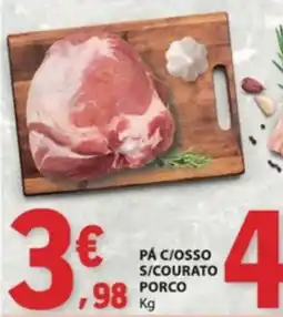 E.Leclerc Pá c/osso s/courato porco promoção