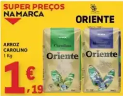 E.Leclerc Arroz carolino oriente promoção