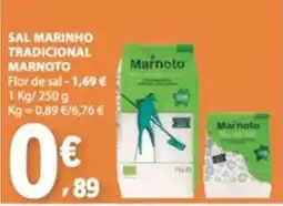 E.Leclerc Sal marinho tradicional marnoto promoção