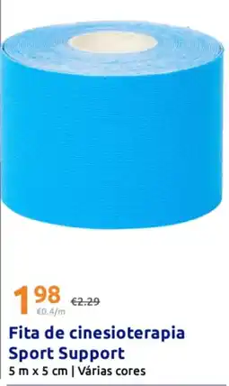 Action Fita de cinesioterapia sport support promoção