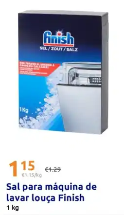 Action Sal para máquina de lavar louça Finish promoção